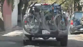 bicicletas en una camioneta