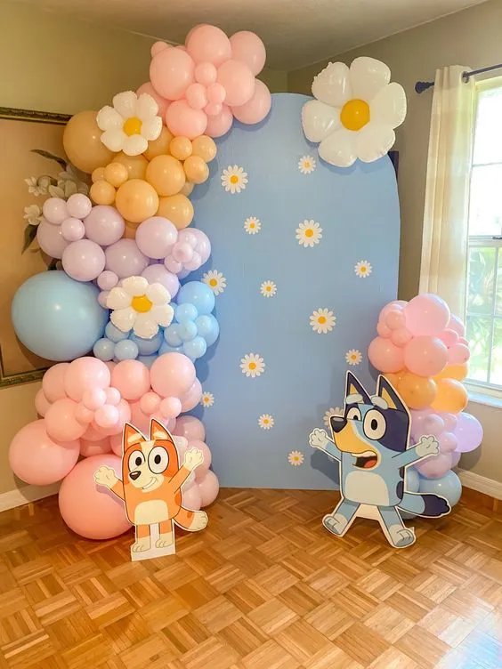 El arco de globos orgánico