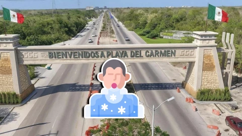 ¡Abrigo, momento de salir! Esta será la hora de más fresco en Playa del Carmen HOY 6 de diciembre de 2025.webp