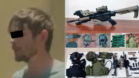 Capturan a estadounidense con credencial de la CIA y un arsenal en Edomex