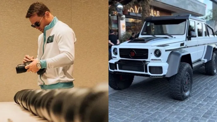 ¡Humilde! Esto cuesta los vehículos que el Canelo Álvarez llevó a Andares