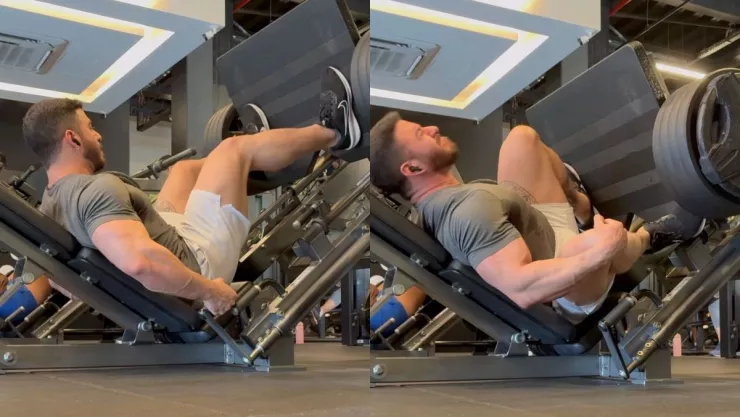 Fisicoculturista se fractura la pierna durante ejercicio