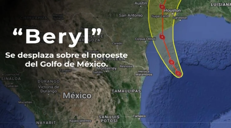 Tormenta Tropical “Beryl": Impactará como huracán entre el norte de Tamaulipas y Texas; trayectoria EN VIVO