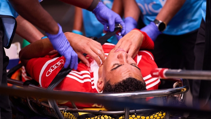 Jamal Musiala no mostr&oacute; rencor tras su lesi&oacute;n