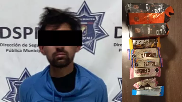 asalto a tienda de Mexicali