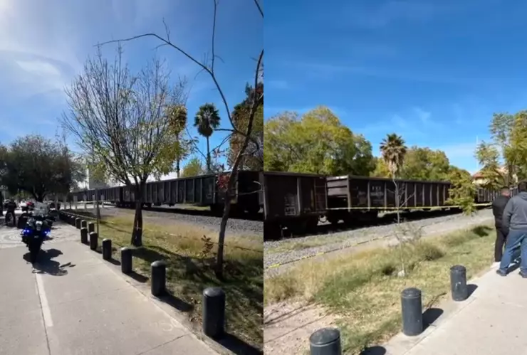 ¡Terrible! Hombre muere atropellado por el tren en Aguascalientes