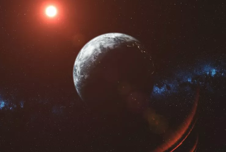 Asteroide en la Tierra