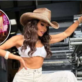 Alex Garza sorprendió con look vaquero y trend de La Granja VIP.