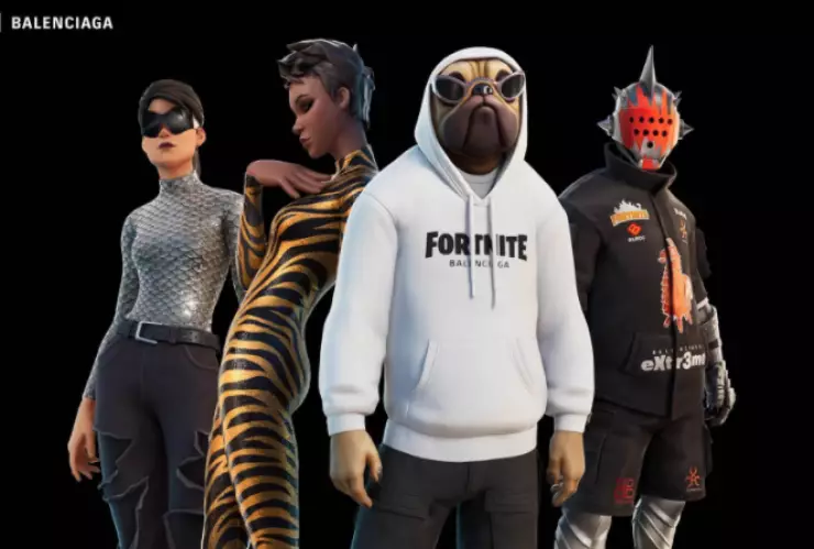 Balenciaga llega a Fortnite