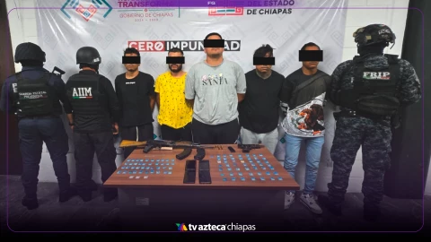 Encarcelan Tuxtla grupo criminal