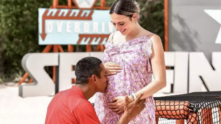 “Soy un chillón” Así la reacción de Heliud Pulido al saber que tendrá un niño