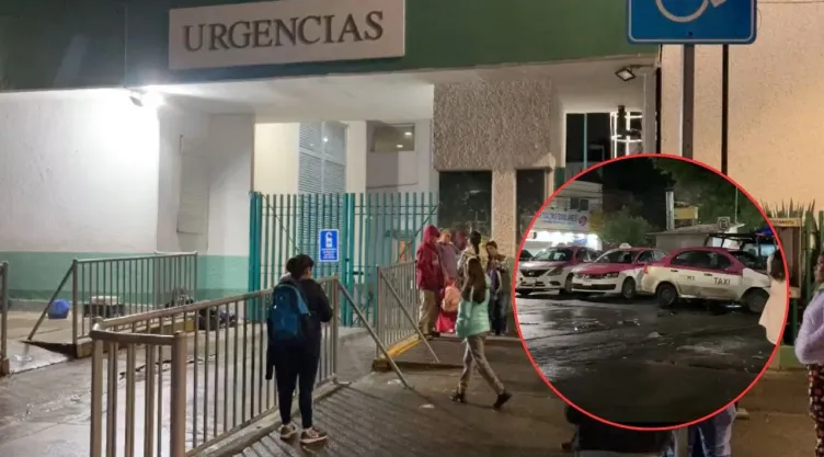Taxistas se manifiestan por negligencia médica en el hospital de CDMX “Rubén Leñero”