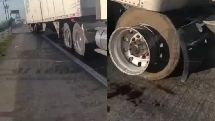 VIDEO | Asaltan a transportistas durante el megabloqueo nacional en el Arco Norte