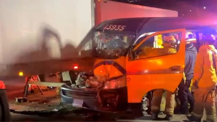 Accidente de taxi en Tijuana