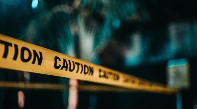 Cinta de escena del crimen.
