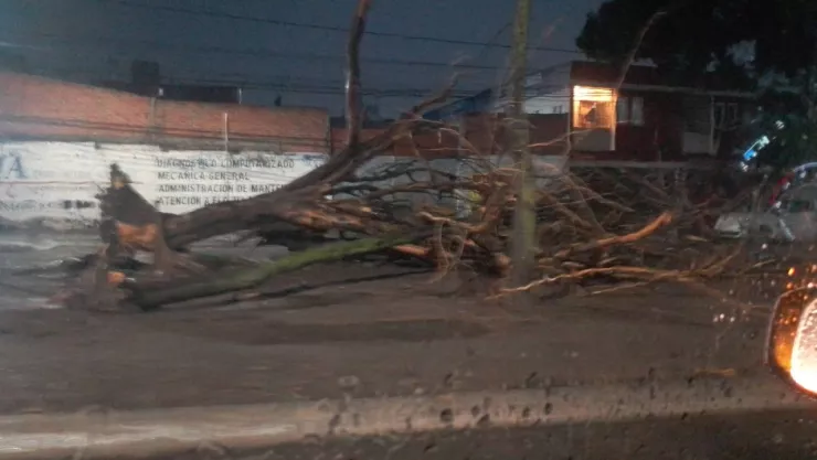 Lluvia en CDMX lunes 10 de julio