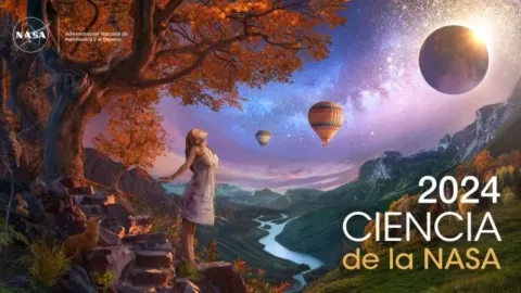 ¡Descárgalo gratis! Ya está disponible el calendario de la NASA 2024