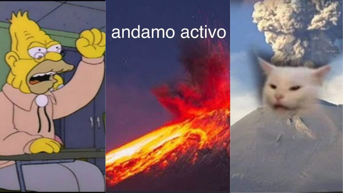 La caída de ceniza del Popocatépetl desata los memes en redes sociales
