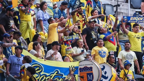 La afición del América