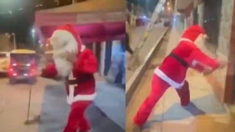 Video Santa Claus arresta a una banda de narcotraficantes en Perú