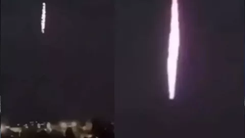 VIDEO: Captan supuesto portal dimensional en el cielo en Veracruz