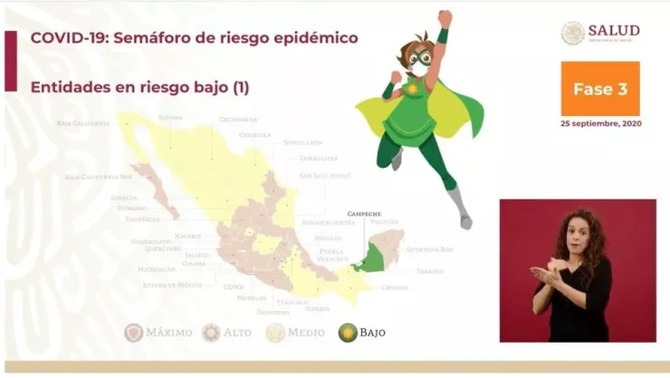 campeche semaforo verde