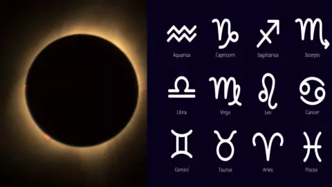 Estos son los 6 signos del zodiaco que pasarán un mal rato durante el eclipse solar 2024