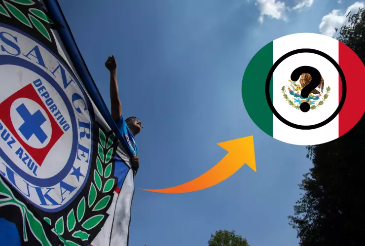 Cruz Azul y una región de México donde se concentra su afición
