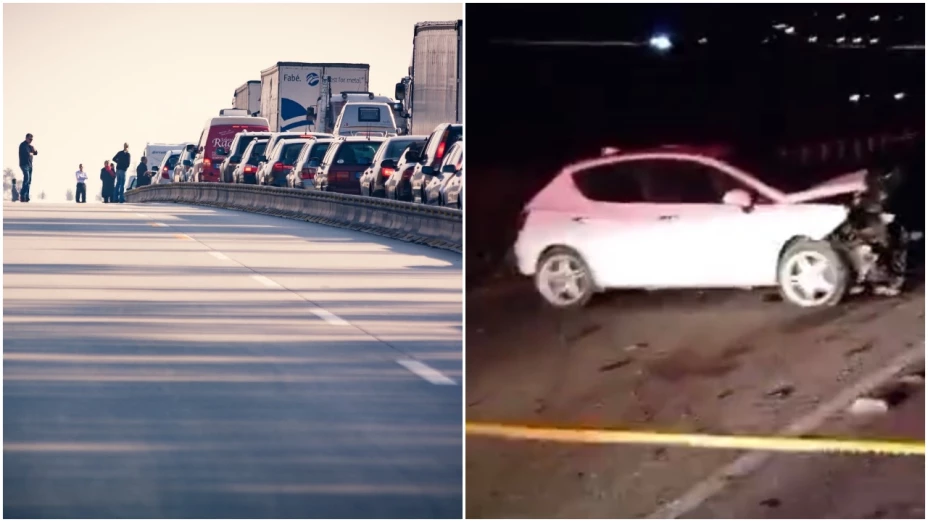 Muere hombre atropellado tras bajarse a auxiliar en choque automovilistico en Rincón de Romos