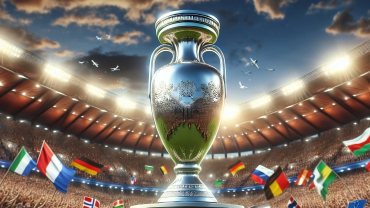 Trofeo de la Eurocopa 2024 en Alemania
