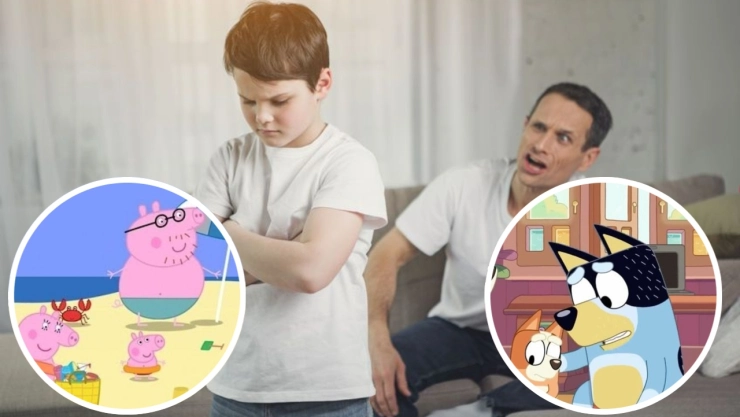4 episodios de Bluey y Peppa Pig que enseñan a los niños a obedecer sin gritos