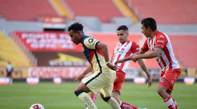 necaxa y américa dividen puntos
