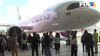 La aerolínea Volaris crece en México con un Airbus A321, avión 150, con nuevas rutas desde Guadalajara y opciones Premium Plus para pasajeros.