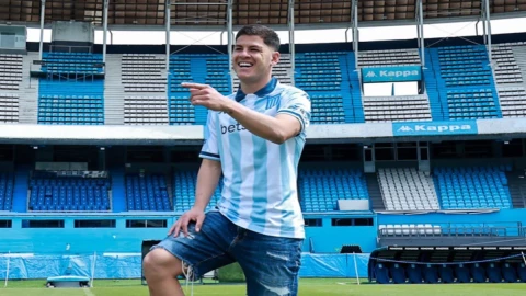 Richard Sánchez con Racing