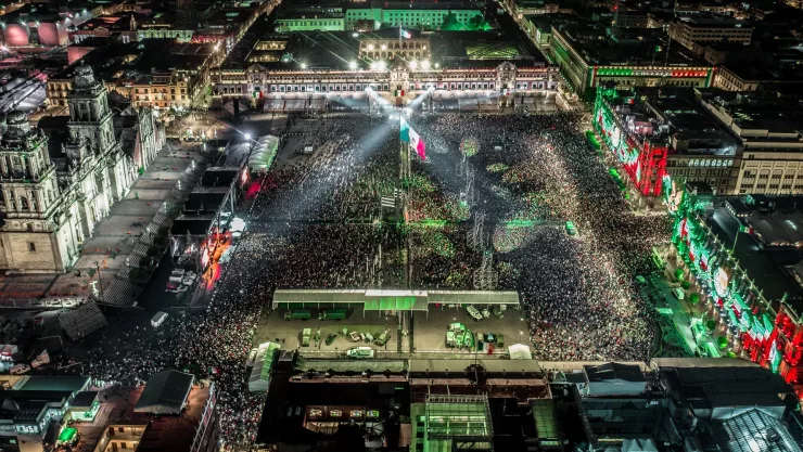 fiestas patrias 2022 Zócalo CDMX