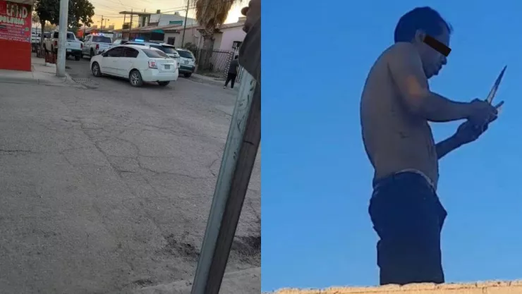 Detienen a hombre en Mexicali