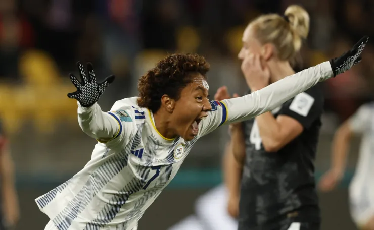 Sarina Bolden con la selección de Filipinas