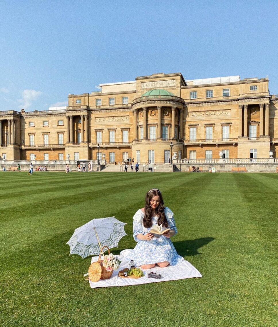 picnic en los jardines de buckingham