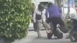 Golpean a ladrón en Amalucan
