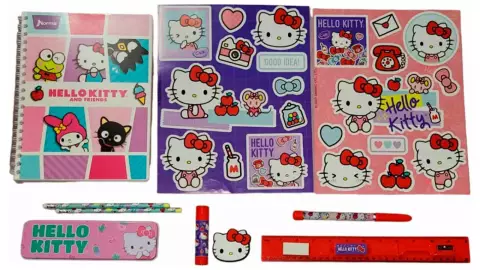 Dónde comprar útiles escolares de Hello Kitty