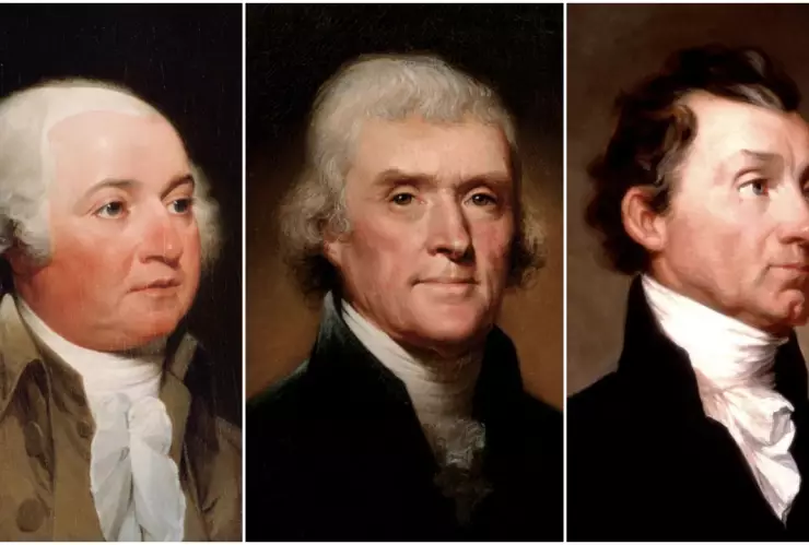 Dos de los presidentes murieron el mismo día y año.