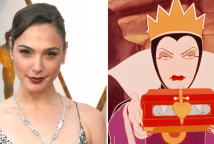 Gal Gadot como la Reina Mala