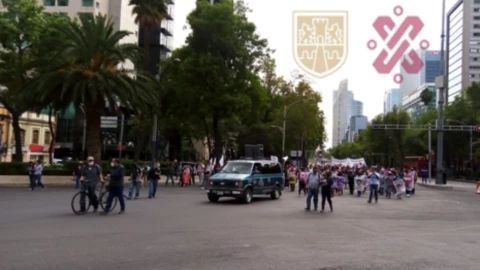 manifestaciones hoy 27 de abril CDMX