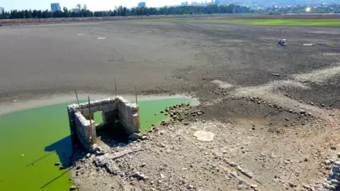 Atrapados en Presa del Palote León, Guanajuato