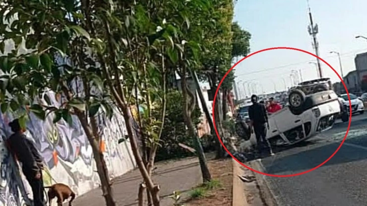 volcadura distribuidor vial