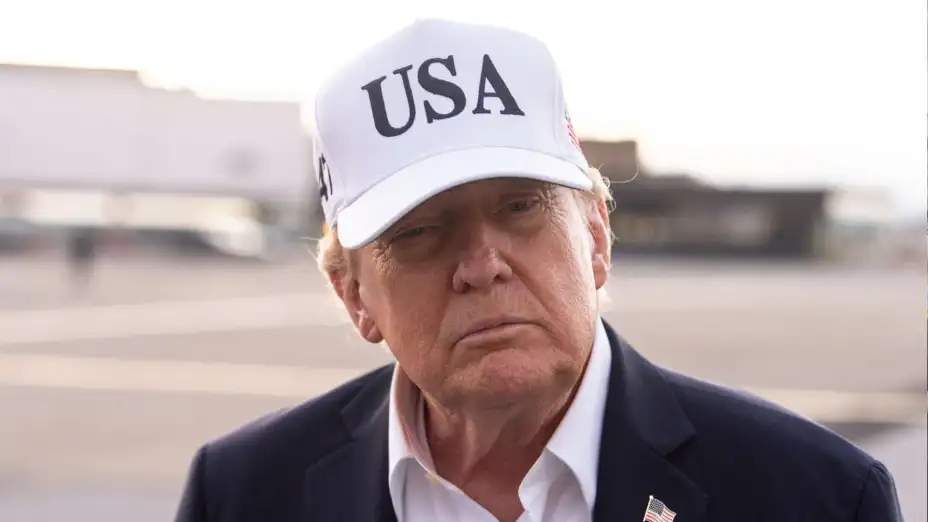 Donald Trump ante periodistas el 13 de septiembre de 2026.