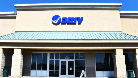 Oficina de DMV en Illinois