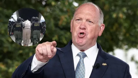 Foto de Tom Homan, zar de la frontera de Estados Unidos.
