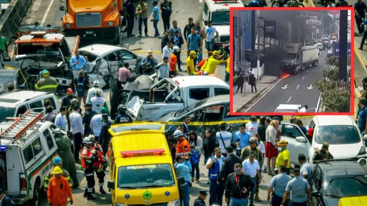 Accidente en El Salvador