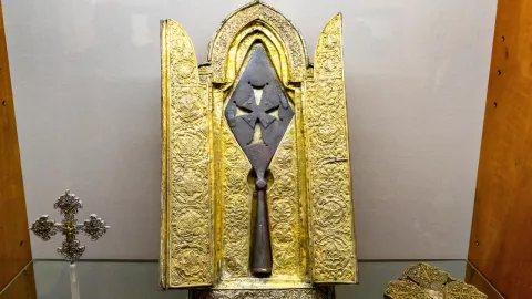 lanza que atravesó a Jesús